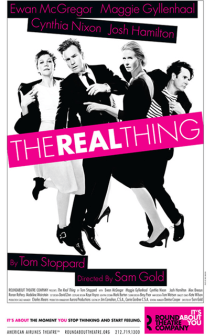 The Real Thing Broadway Poster 